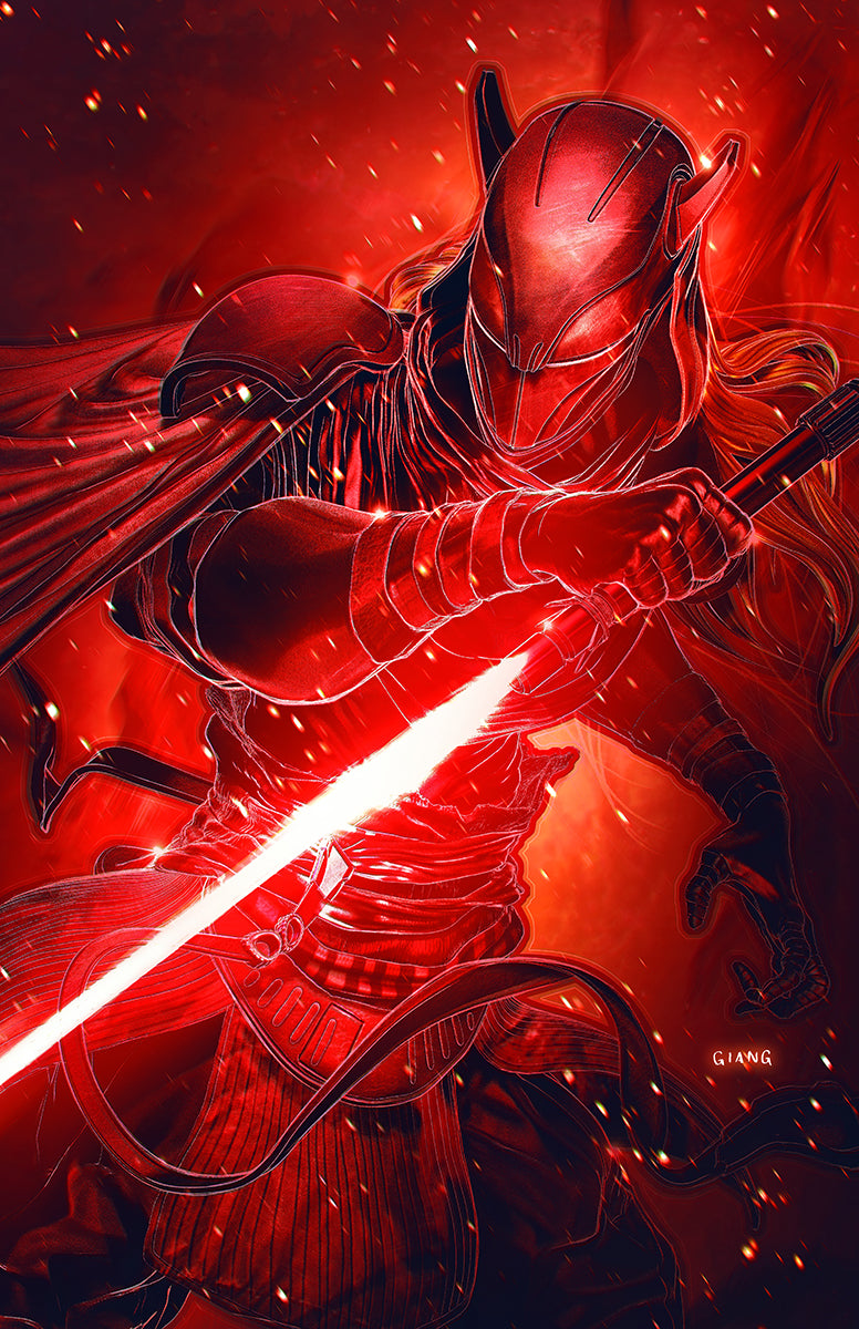 STAR WARS: LEGACY OF VADER #8 MARVEL SECRET RED VIRGIN VARIANT