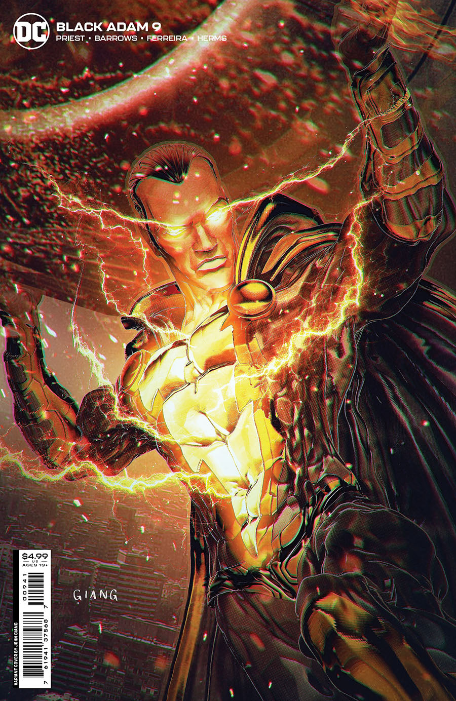 Black Adam #9 Trade Variant