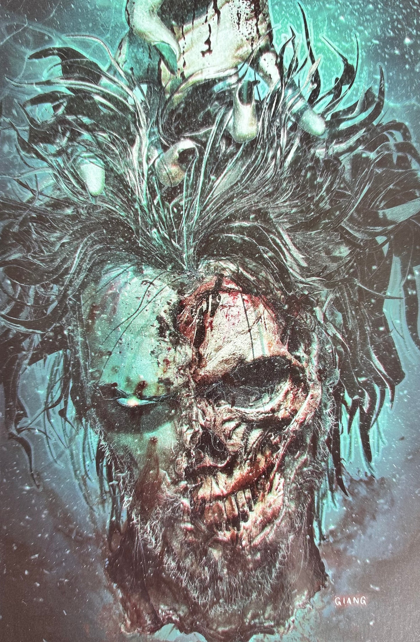 Brzrkr: Bleeding Tide Ashcan : Spot UV Bloody Edition