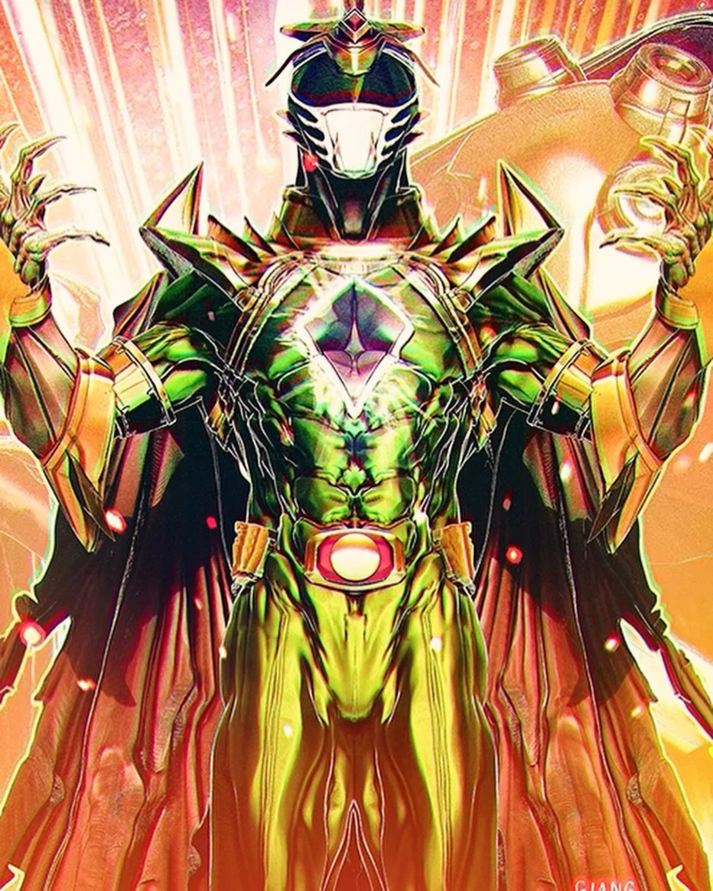 Mighty Morphin Power Rangers #118 Connecting Variant