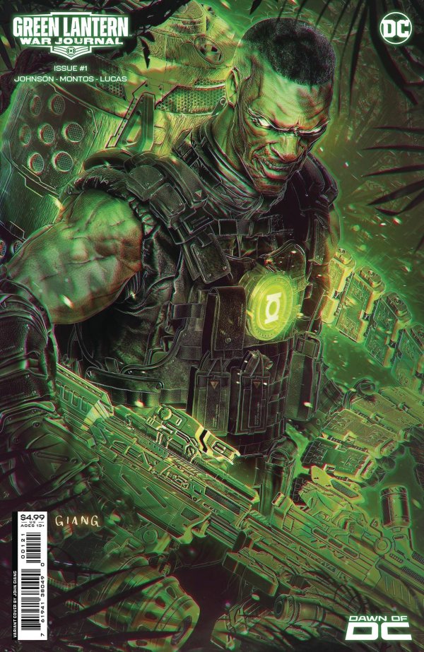 Green Lantern: War Journal #1 Cover B DC Variant