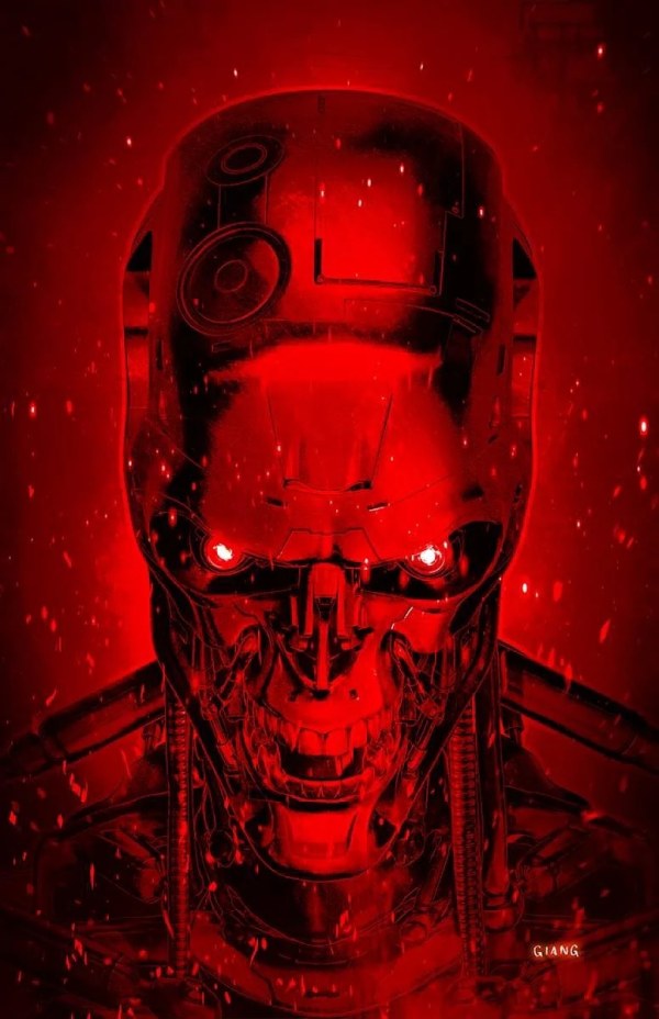 The Terminator #1 Dynamite Red Virgin Variant