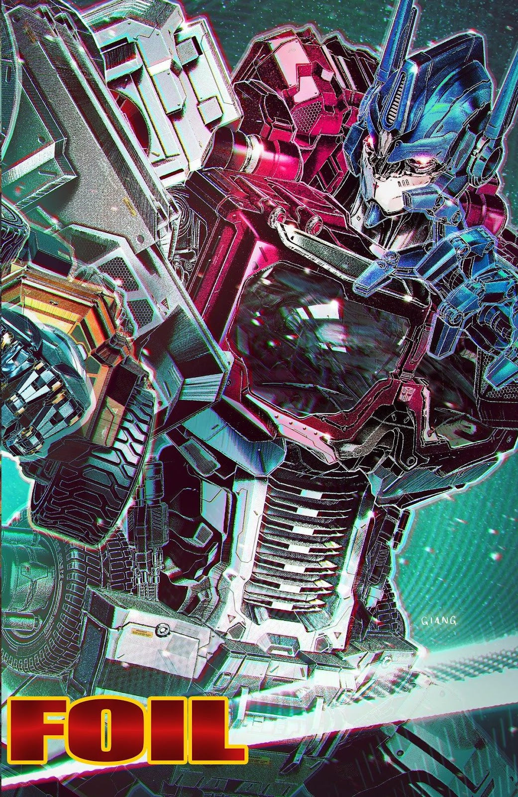 Transformers #16 Skybound Foil Variant