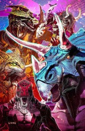 Mighty Morphin Power Rangers / Teenage Mutant Ninja Turtles II #4 Variant