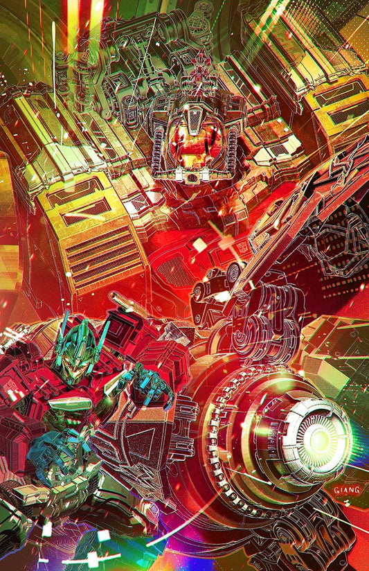 Transformers #1 13th Print Foil Variant Omega Supreme