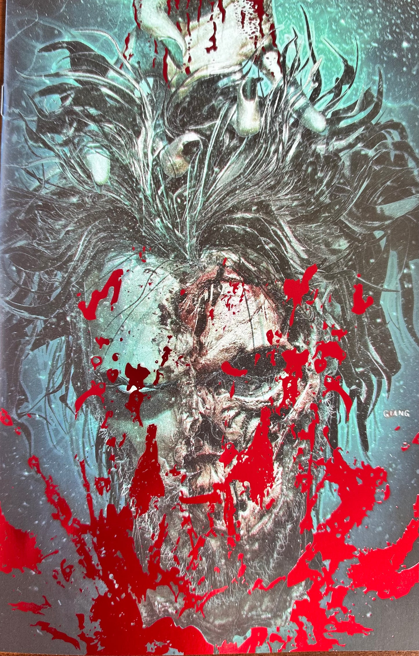 Brzrkr: Bleeding Tide Ashcan :  Bloody Spot Foil