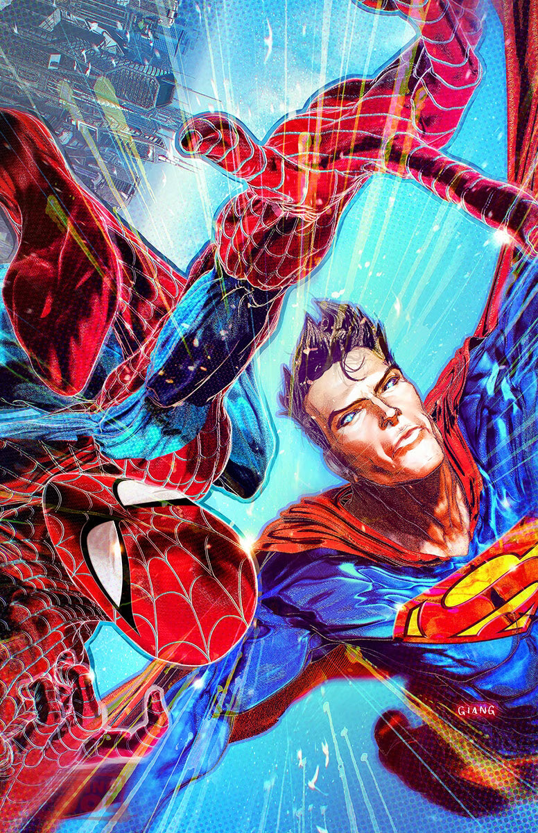 SUPERMAN SPIDER-MAN #1 John Giang Art Exclusive Variant