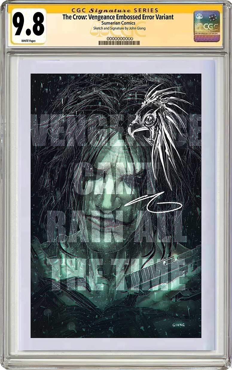 The Crow: Vengance Cover MegaCon Exclusive