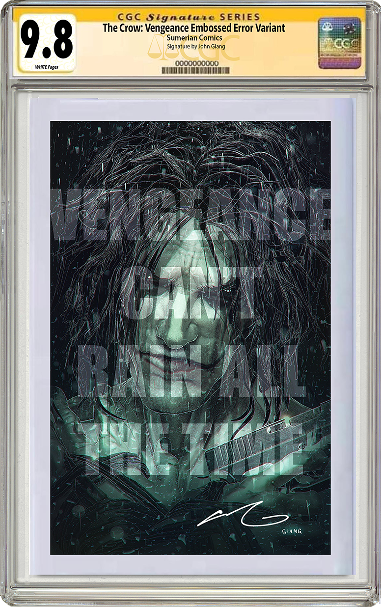 The Crow: Vengance Cover MegaCon Exclusive