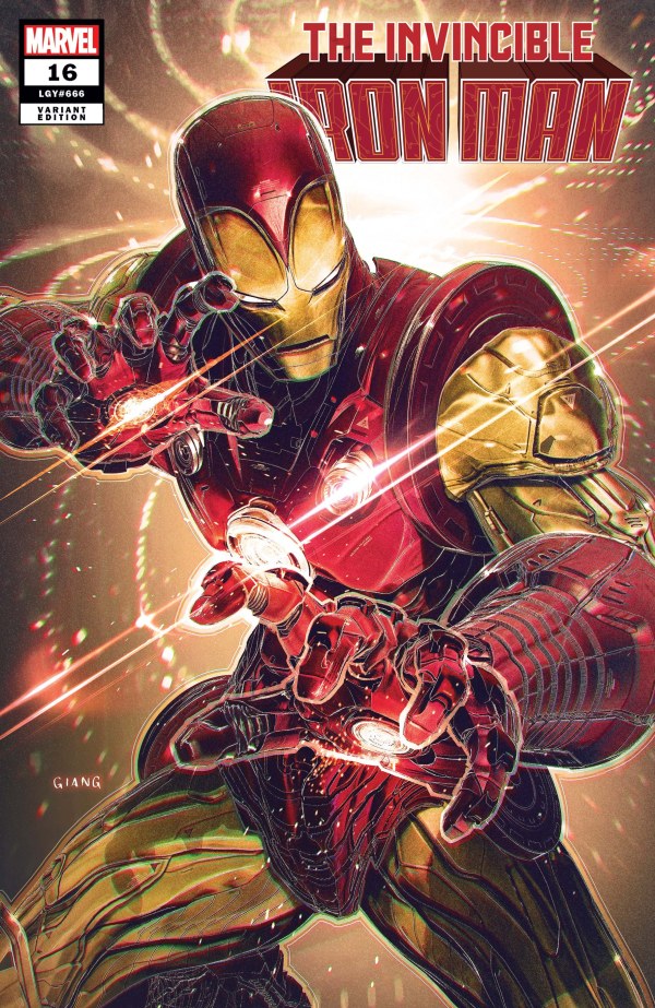 The Invincible Iron Man #16 Trade Variant