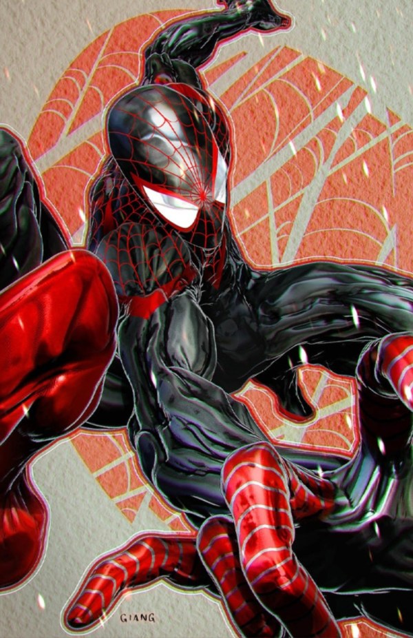 Miles Morales: Spider-Man #22 Virgin Connecting  Variant