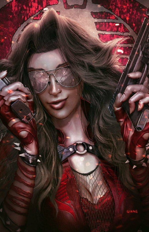 G.I. Joe: A Real American Hero #271  Red Costume Baroness  Variant