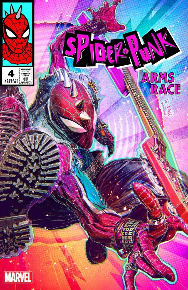 Spider-Punk: Arms Race #4 Trade Variant