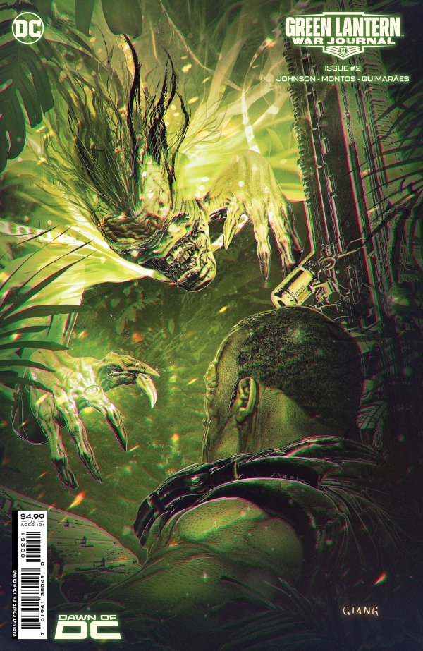 Green Lantern: War Journal #2 Cover C DC  Variant