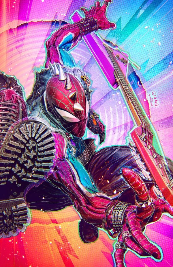 Spider-Punk: Arms Race #4 Virgin Variant