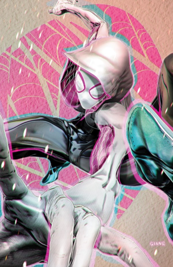Spider-Gwen: The Ghost-Spider #4 Marvel White  Connecting Variant