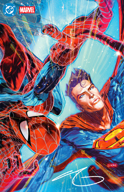 SUPERMAN SPIDER-MAN #1 John Giang Art Exclusive Variant